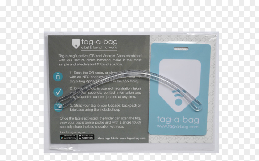 Bag Tag Electronics Multimedia Microsoft Azure Brand PNG