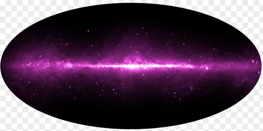 Fermi Gammaray Space Telescope Sphere Purple PNG