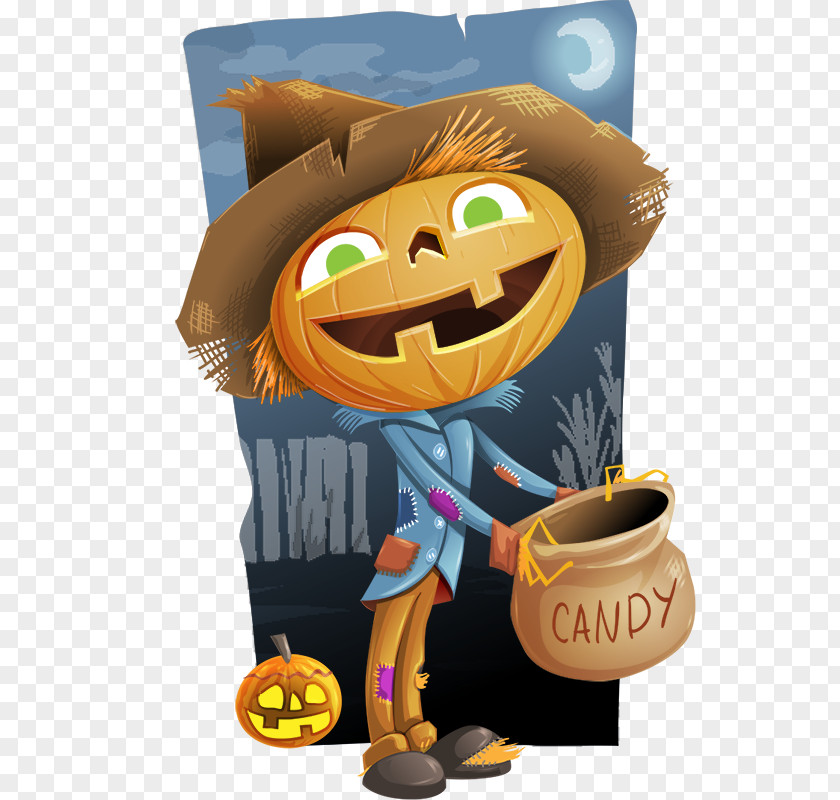 Halloween Elements Jack-o'-lantern Pumpkin Clip Art PNG