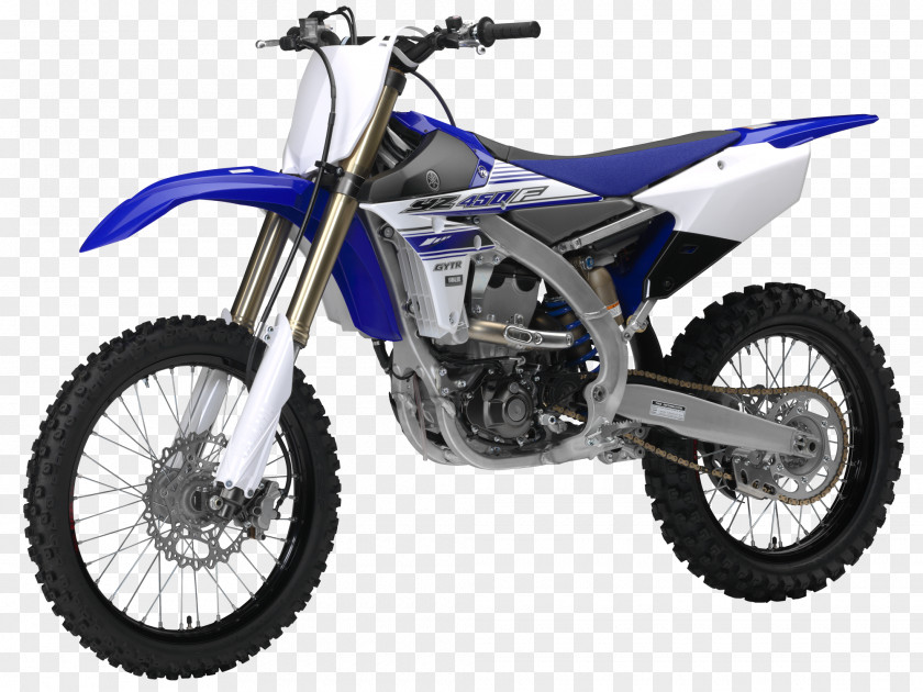 Motorcycle Yamaha Motor Company YZ450F YZ250F All-terrain Vehicle PNG