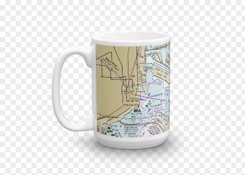 Pottery Mugs Maine Mug Coffee Cup Nautical Chart Seamanship PNG