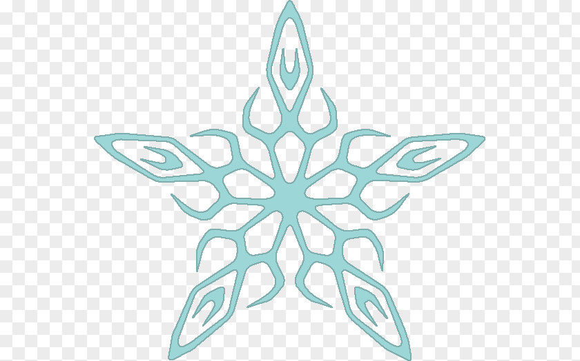 Beautiful Snowflake Winter Clip Art PNG