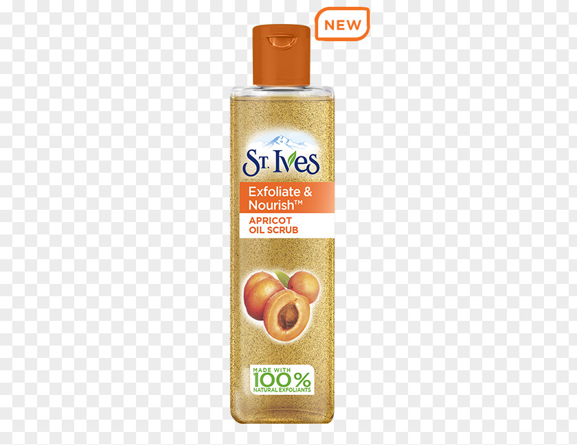 Face Scrub Exfoliation St. Ives Exfoliate & Nourish Oil Fresh Skin Apricot PNG