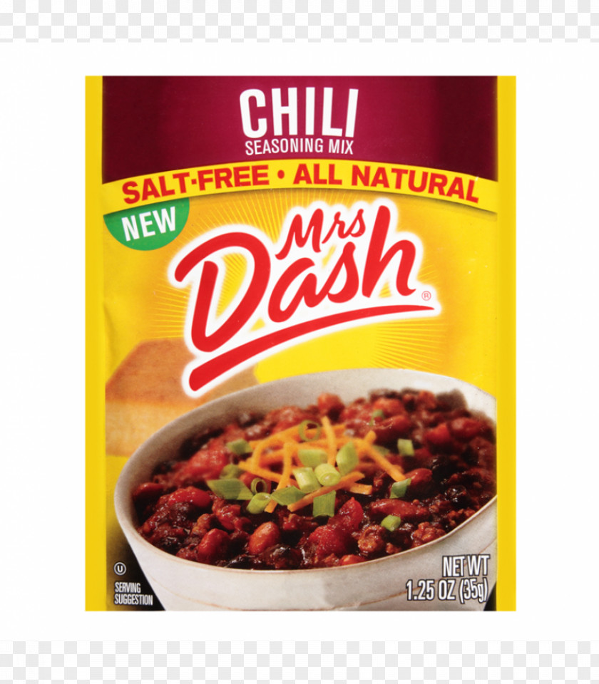 Salt Taco Fajita Mrs. Dash Chili Powder Spice PNG