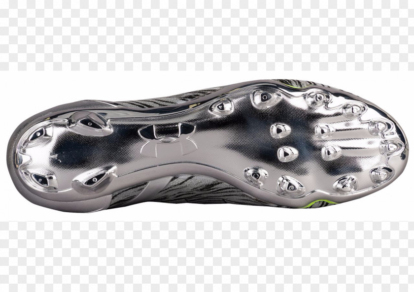 Silver Cleat White Metallic Color PNG
