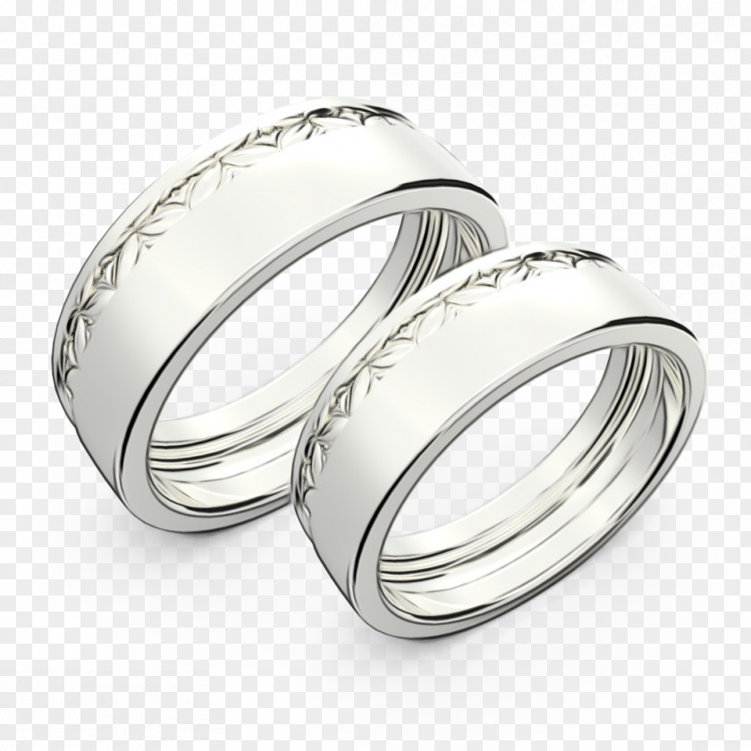 Steel Body Jewelry Wedding Ring Silver PNG
