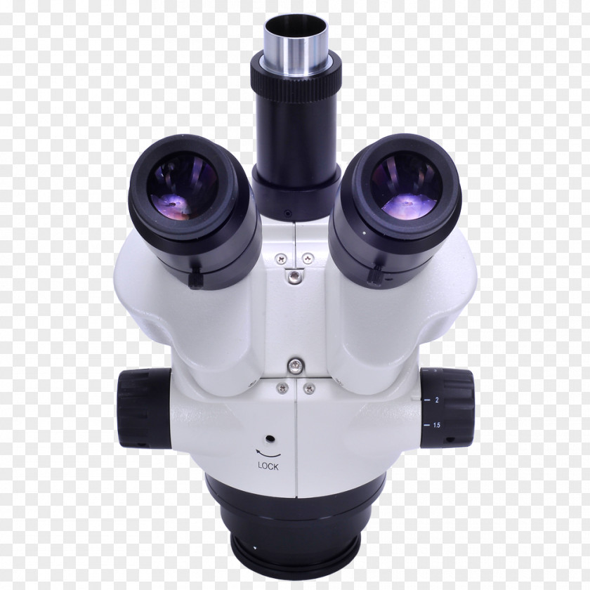 Stereo Microscope Barlow Lens Zoom Camera PNG