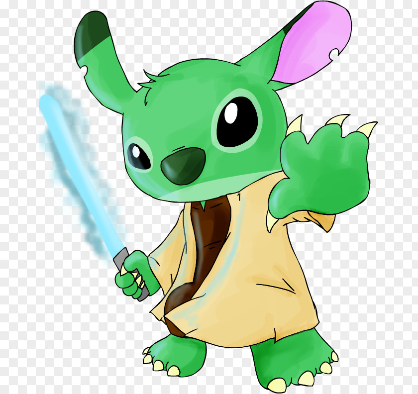 Stitch Disney Yoda Lilo Pelekai Drawing PNG