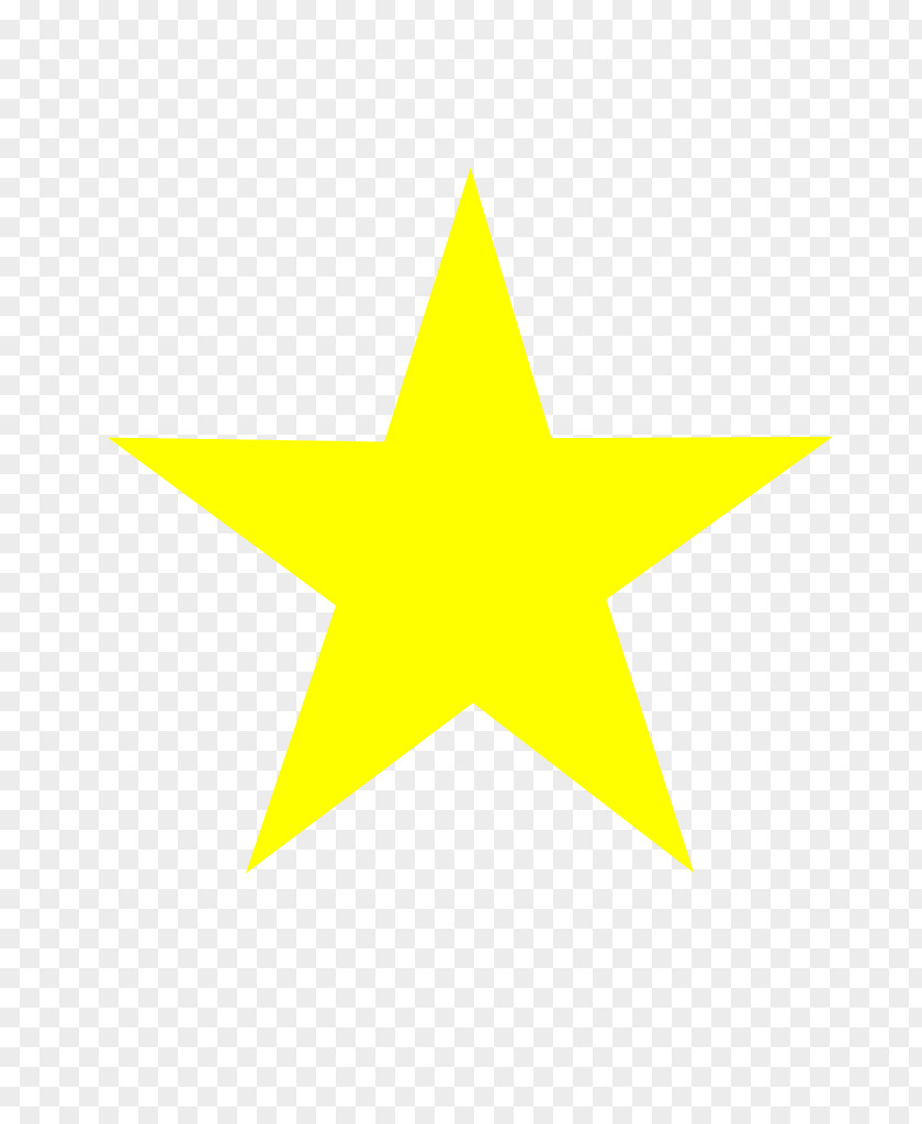 Viet Nam Yellow Star Shape Color PNG