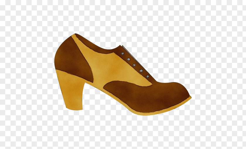 Footwear Tan Brown Yellow Sandal PNG