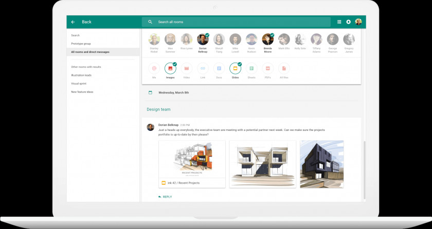 Google Hangouts Online Chat Messaging Apps Slack Microsoft Teams PNG