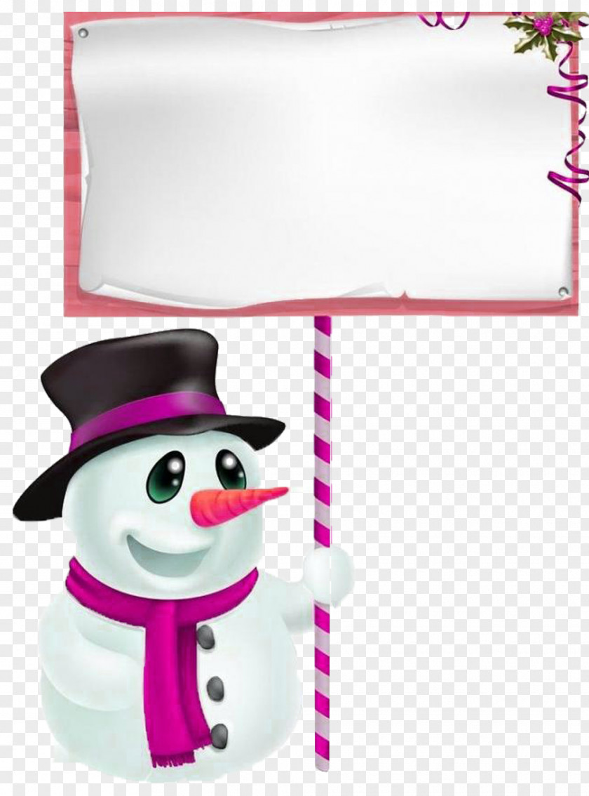 Snowman Placards Picture Material Stock Photography Clip Art PNG
