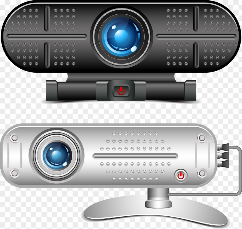 Vector Painted Projector Webcam Icon PNG