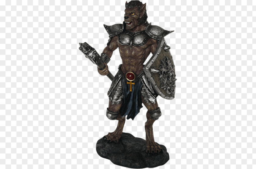 Werewolf Figurine Viktor John Jameson Sculpture PNG