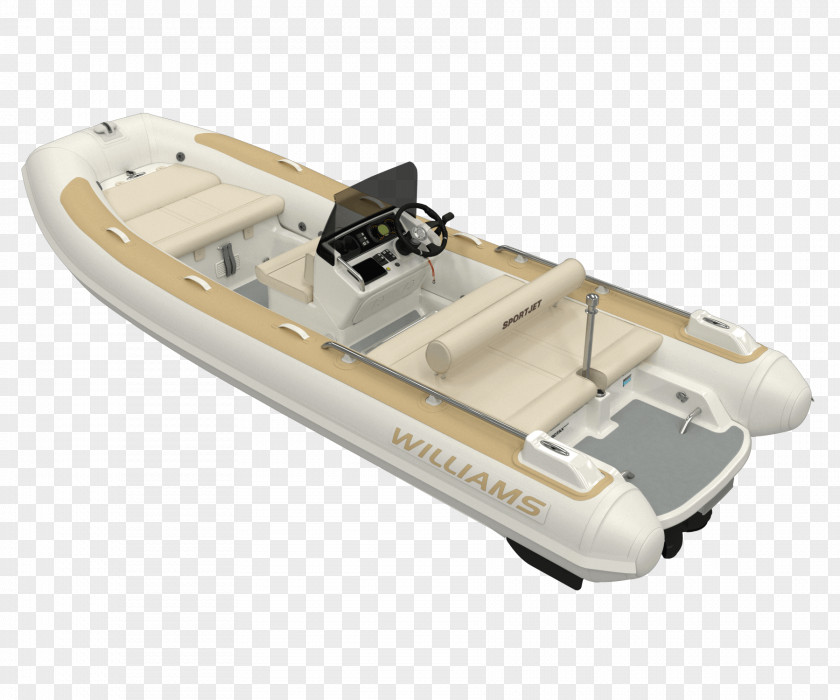 Yacht Luxury Tender Ship's Inflatable Boat PNG
