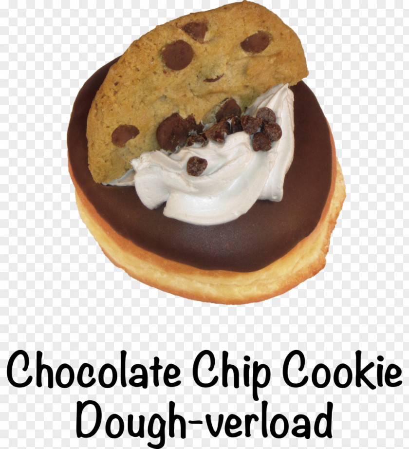 Chocolate Chip Cookies Donuts Cream Fritter Muffin Food PNG