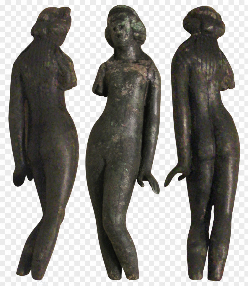 La Romaine Bronze Sculpture Figurine Statue Classical PNG