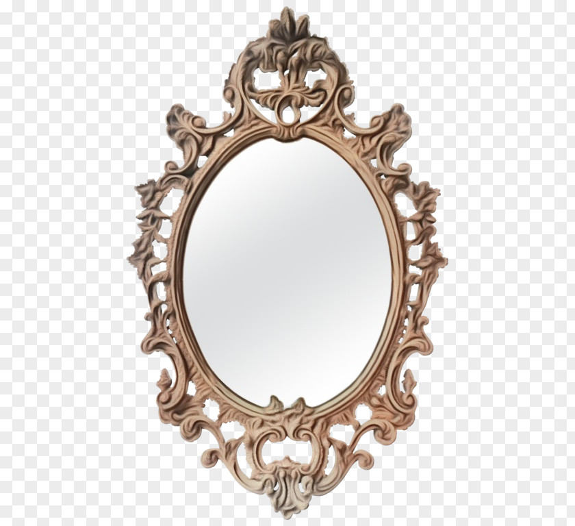 Ornament Brass Picture Frame PNG