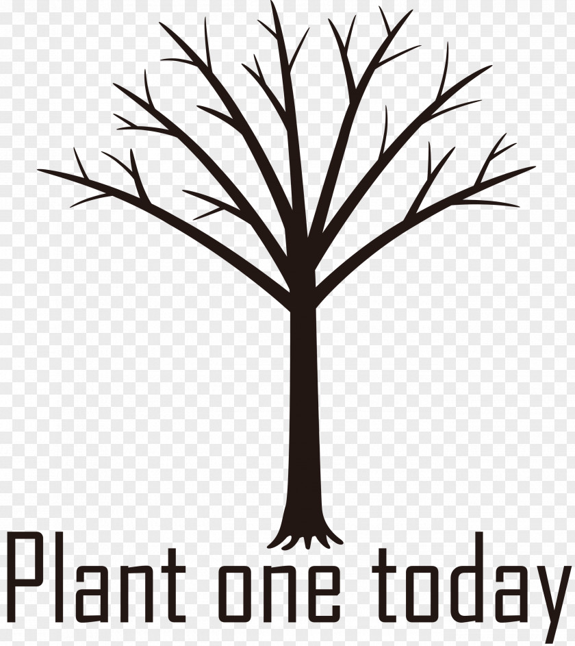 Plant One Today Arbor Day PNG