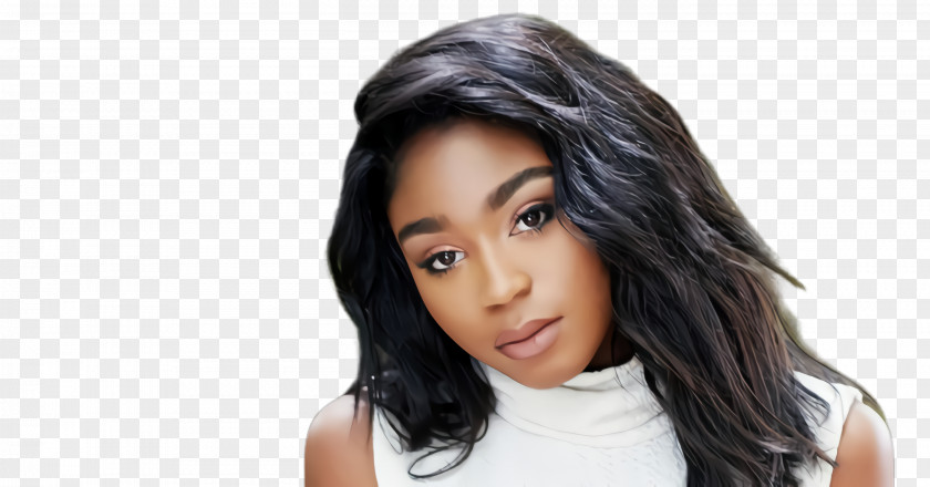 Artificial Hair Integrations Smile Normani PNG