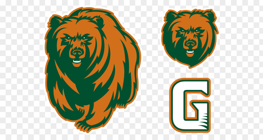 Bear Chicago Bears Logo Grizzly Georgia Gwinnett College PNG