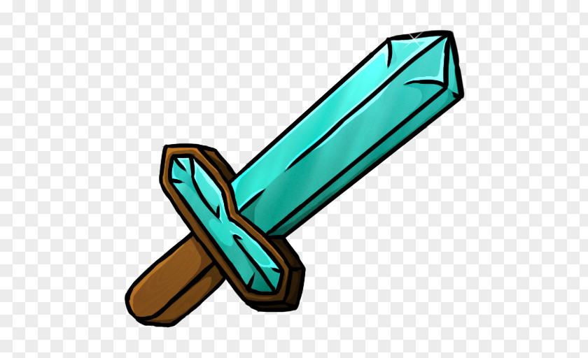 Diamond Sword Minecraft ICO Icon PNG