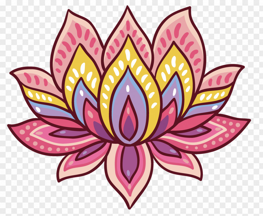 Hand-painted Pink Lotus T-shirt Sticker Decal Redbubble Watercolor Painting PNG