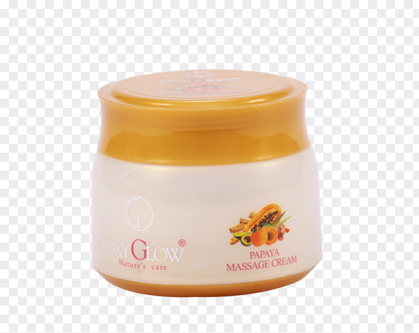 Papaya Cream Lotion Lip Balm Facial Massage PNG