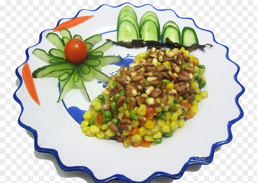 Pine Nut Corn Vegetarian Cuisine Succotash Maize PNG