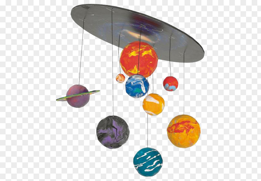 Planet 3D Solar System Model Science PNG