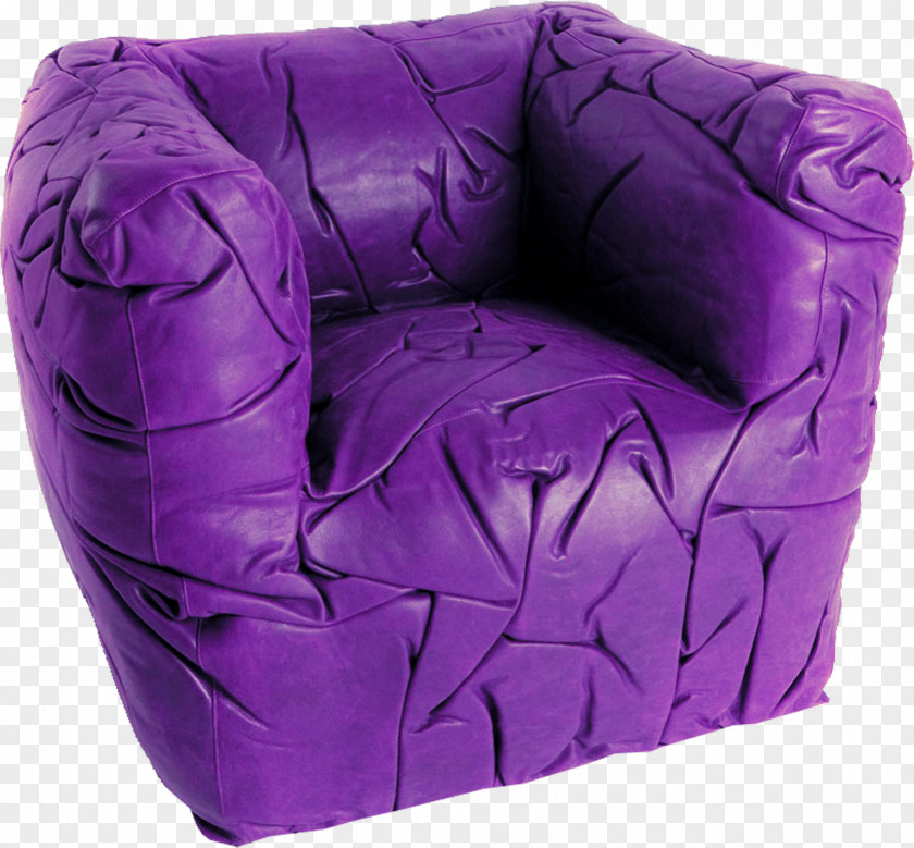 Purple Texture Single Sofa Material Free To Pull Couch Furniture Wing Chair Sponge PNG