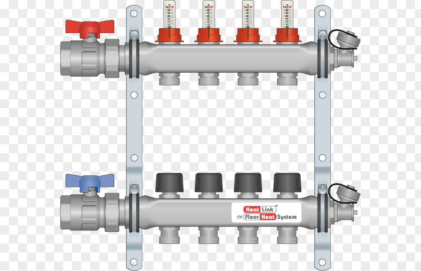 Snow Flow Manifold Measurement Cylinder Steel Hose PNG