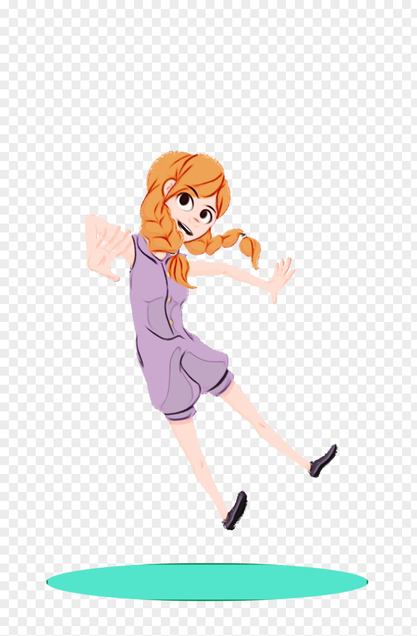 Style Recreation Watercolor Cartoon PNG