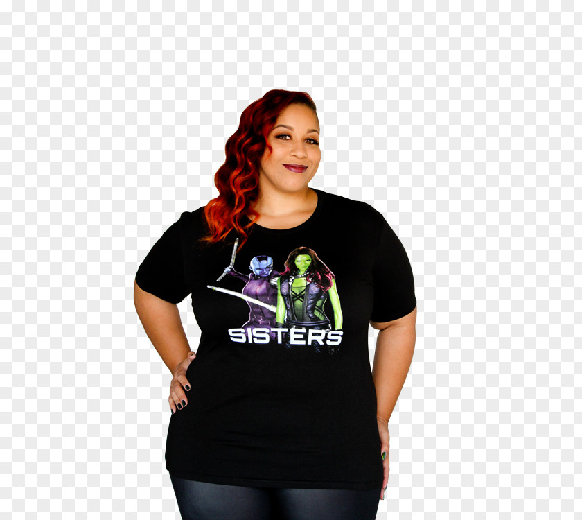 T-shirt Black Widow Guardians Of The Galaxy Clothing PNG