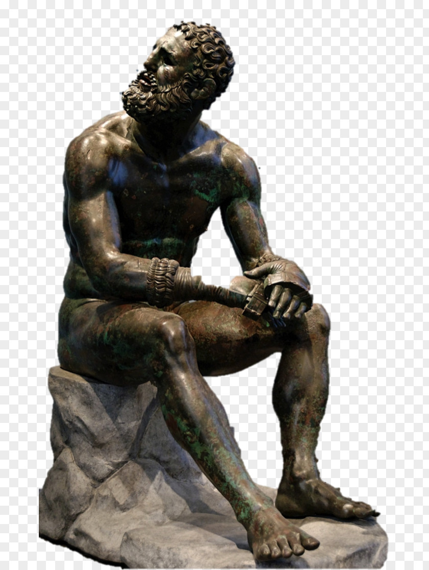 Boxing Boxer At Rest Palazzo Massimo Alle Terme Ancient Greece National Roman Museum Hellenistic Period PNG