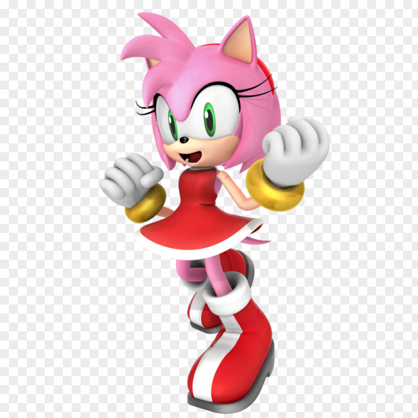 Cartoon Character Amy Rose Sonic The Hedgehog Espio Chameleon Metal Shadow PNG