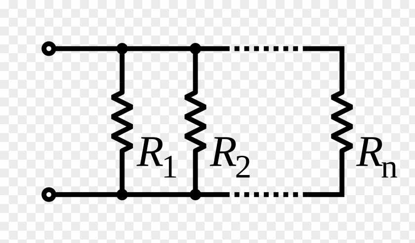 Fixed Cliparts Series And Parallel Circuits Resistor Electrical Resistance Conductance Voltage Electronic Component PNG