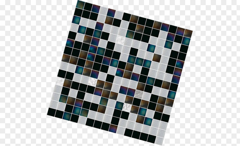 Metallic Mosaic Square Meter PNG