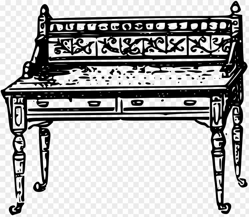 Old Table Antique Furniture Clip Art PNG