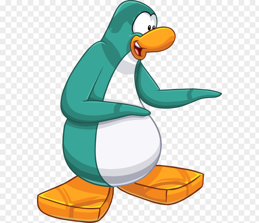 Penguin Club Duck Little Bird PNG
