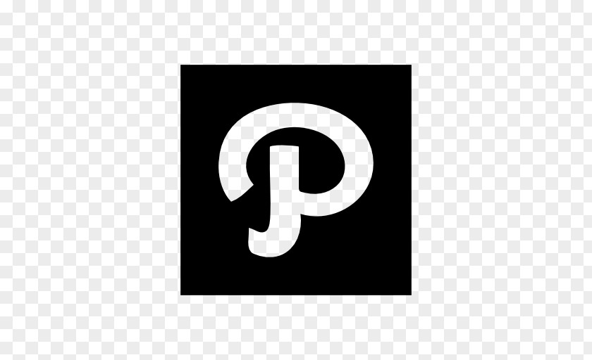 Pinterest Logo Black And White PNG