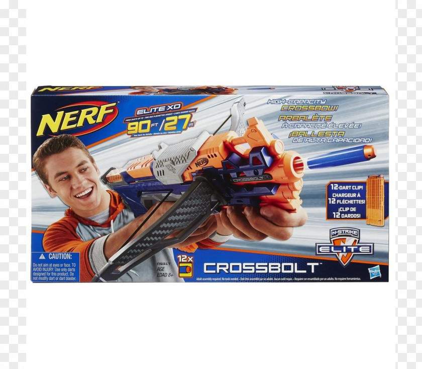 Toy NERF N-Strike Elite Crossbolt Blaster Nerf PNG