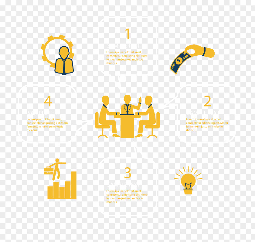 Vector Business Meetings Euclidean Icon PNG