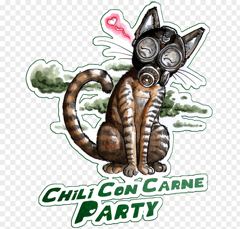 Chili Con Carne Cat Tail Flowering Plant Character Clip Art PNG