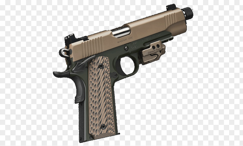 Confirmed Sight Kimber Manufacturing Custom .45 ACP M1911 Pistol Firearm PNG