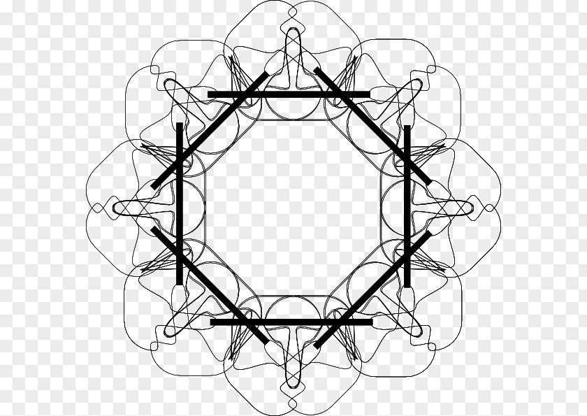 Geometric Frame Rub El Hizb Symbol Star Of Lakshmi Polygons In Art And Culture PNG