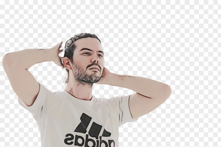 Microphone Thumb T-shirt Moustache Beard PNG