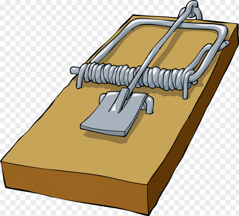Mouse Trap Mousetrap Trapping Clip Art PNG