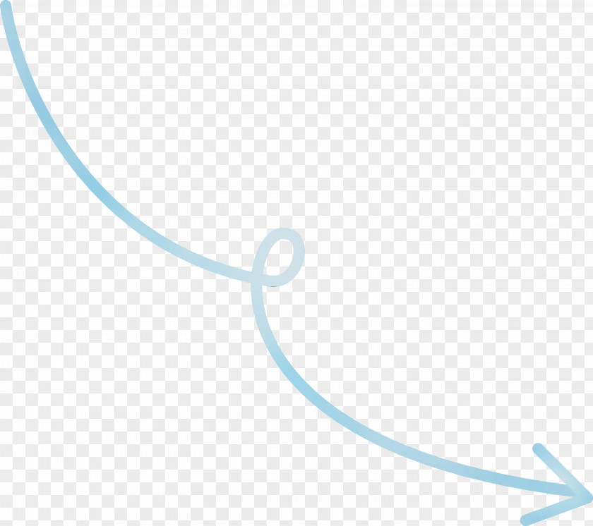 Turquoise Line Circle PNG