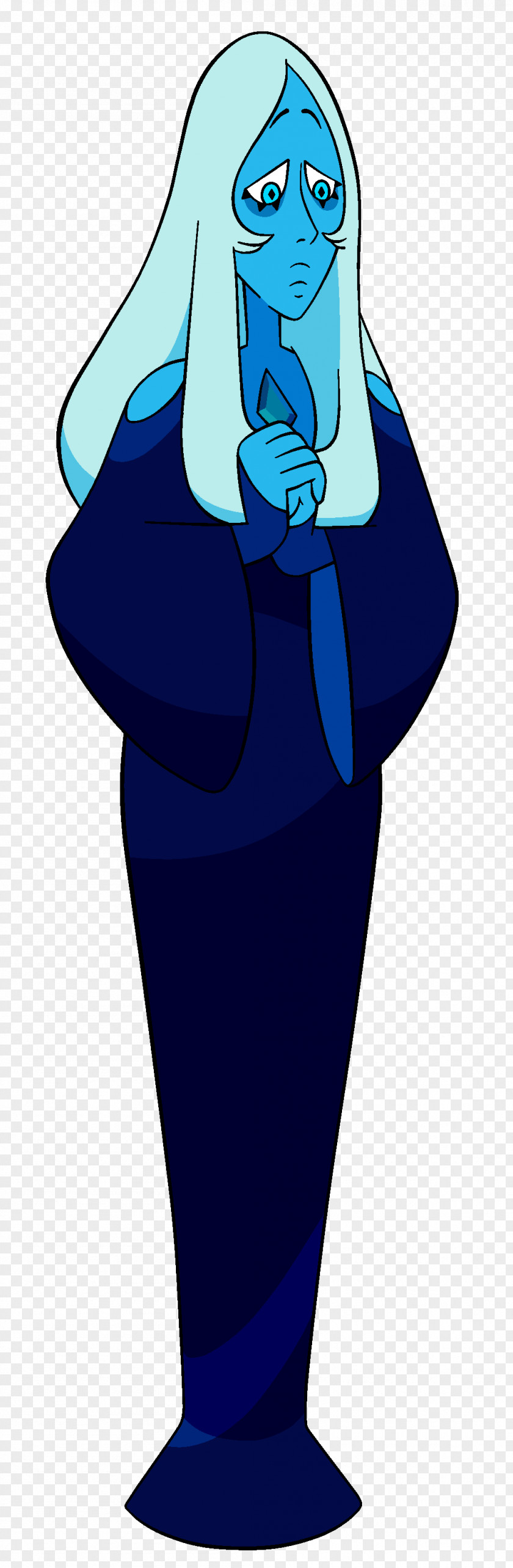 Universe Pearl Blue Diamond Gemstone Steven PNG